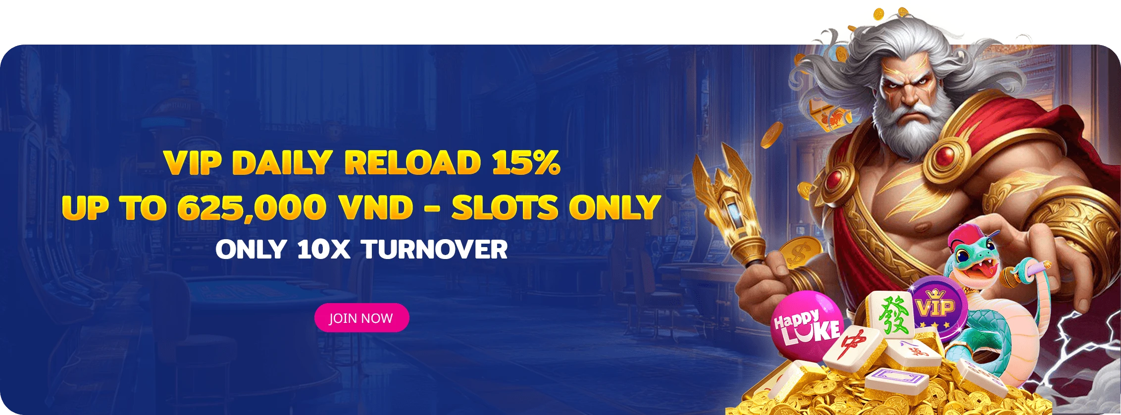 Vip Daily Reload 15%