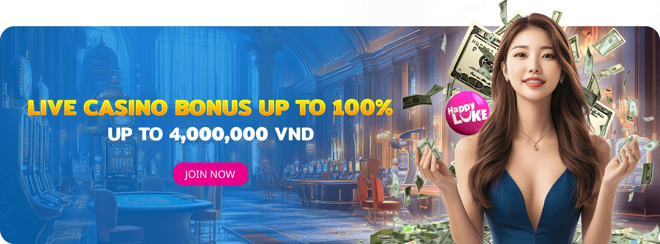 LIVE CASINO WELCOME