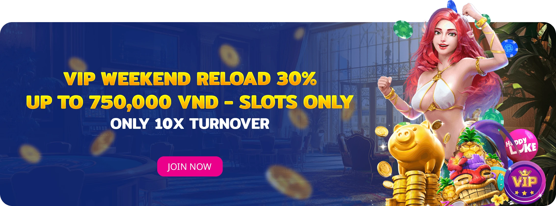 VIP 30% Weekend Reload 