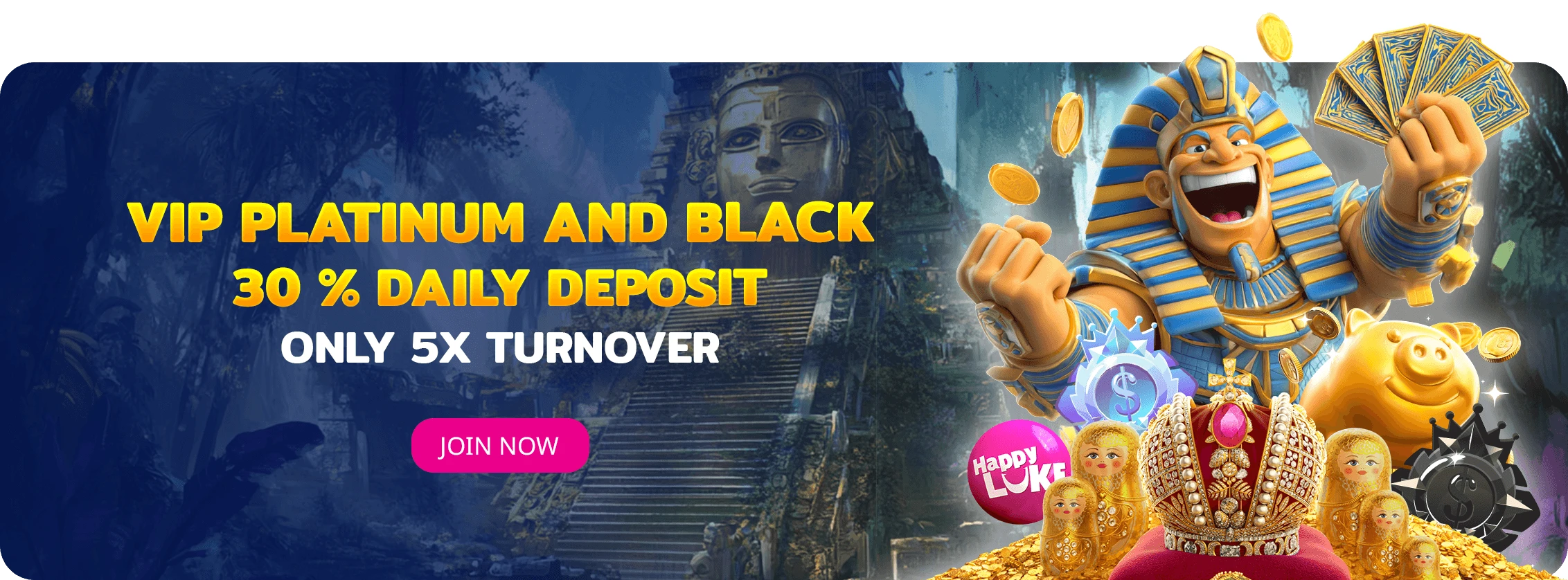 Vip Daily Reload - Platinum & Black