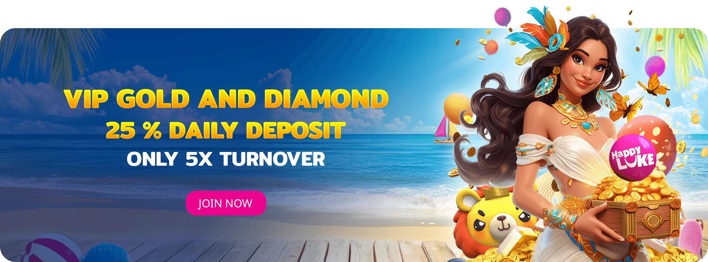 Vip Daily Reload - Gold & Diamond