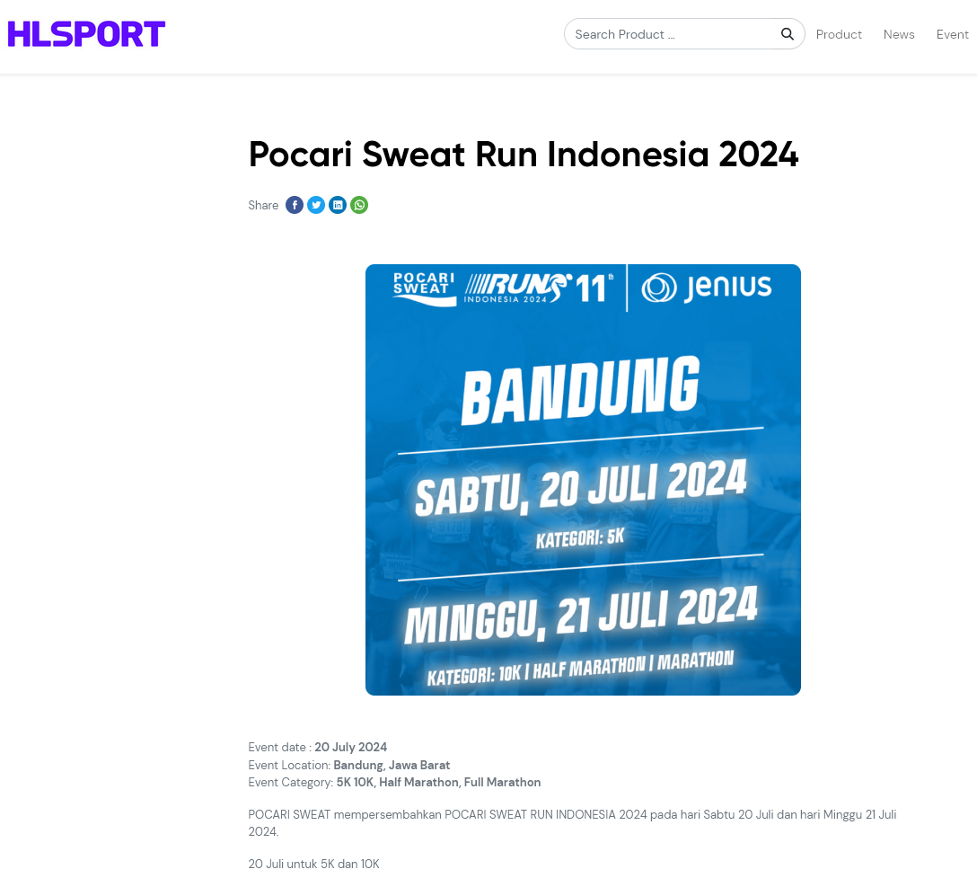 Pocari Sweat Run Indonesia 2024