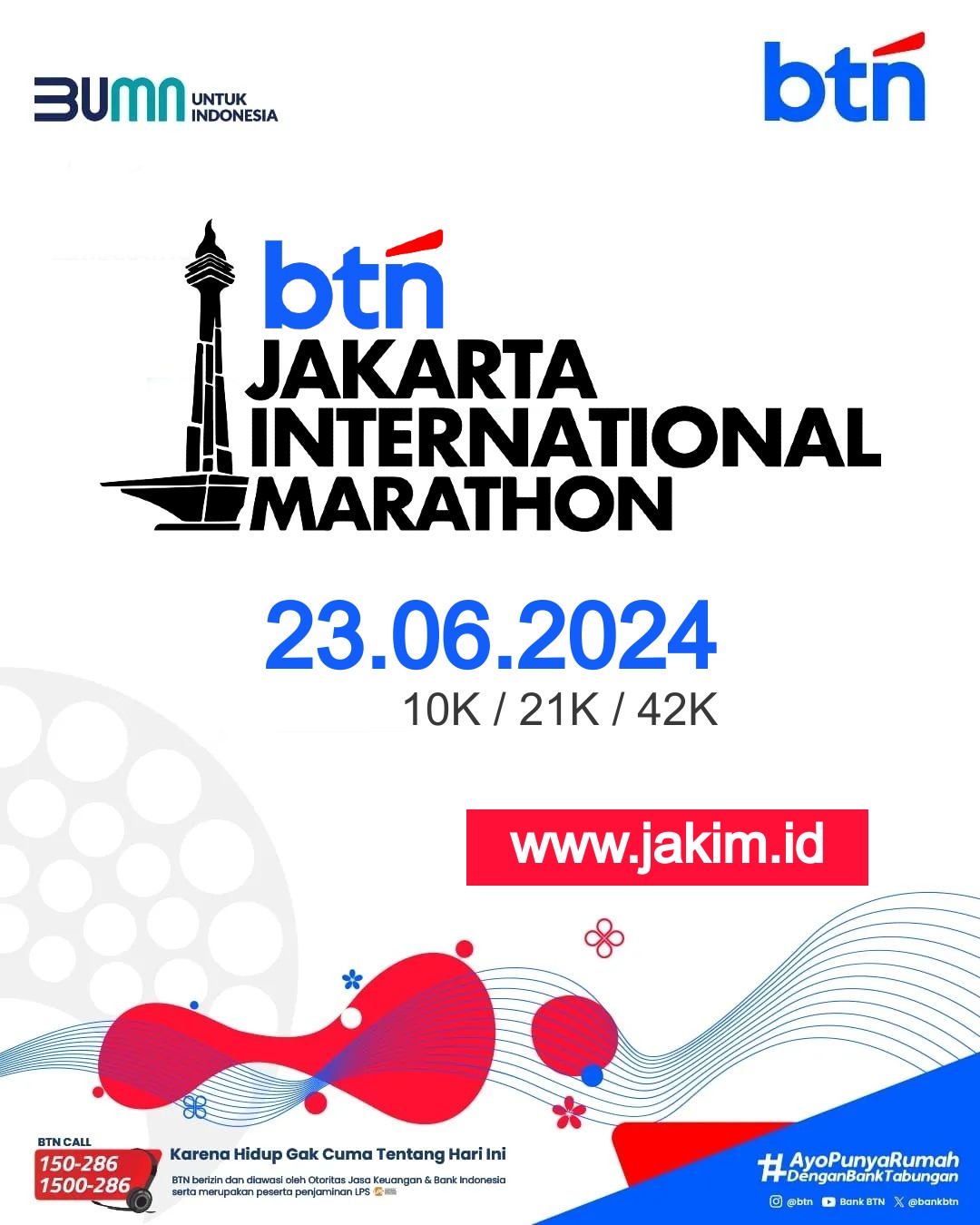 BTN Jakarta International Marathon 2024