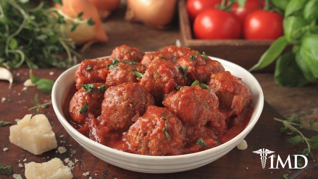 Italian Family-Style Meatballs and Why You Can Still Eat Red Meat
