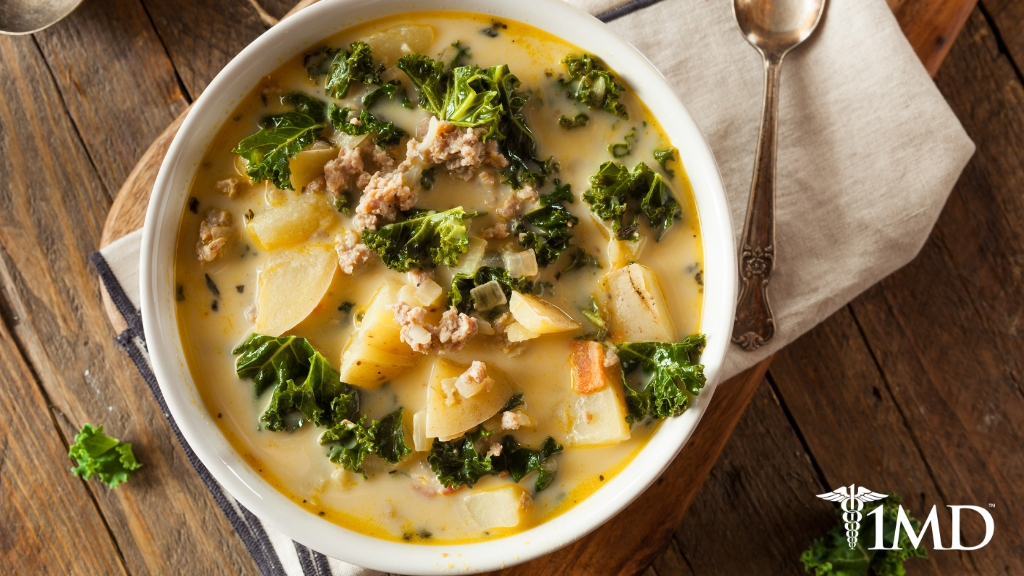 Potatoes + Zuppa Toscana: Hearty and Healthy Food That Tastes Good Too