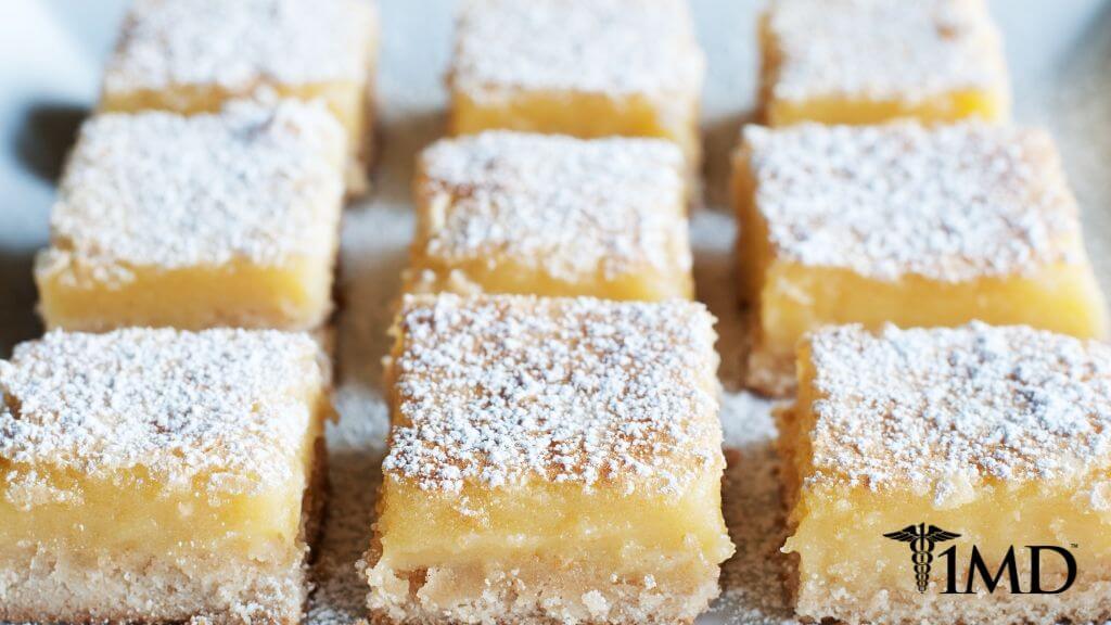 Tasty and Good for You: Lemon Bars With a Twist of Lavender and Thyme