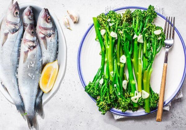 Omega-3s, Vitamins, and More: Sheet Pan Trout With Garlic Broccolini