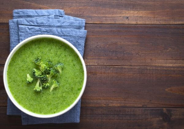 Vegan Cream of Broccoli Soup