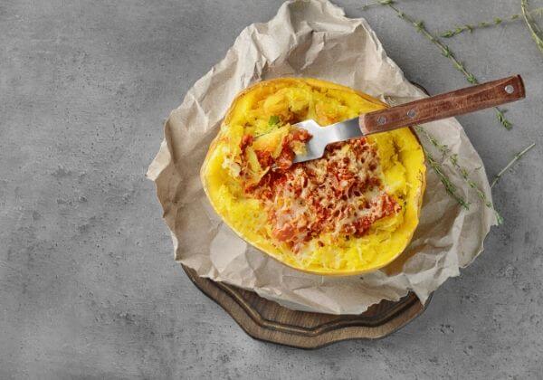 Spaghetti Squash Burrito Boats for an Easy & Healthy Meal 