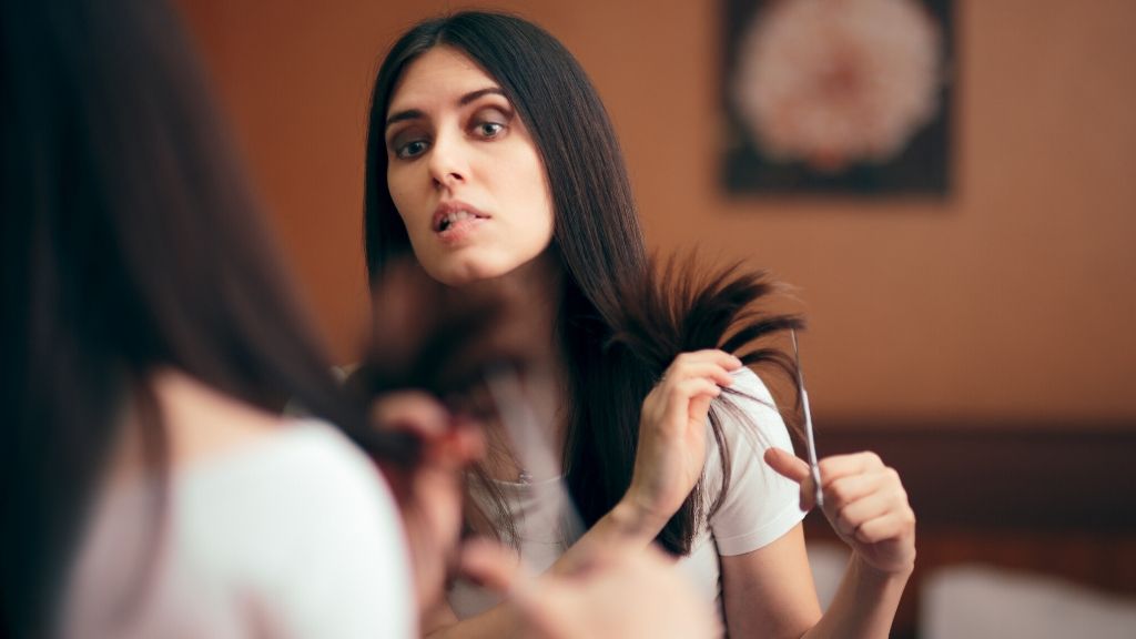 How to take care of split ends at home without a haircut 