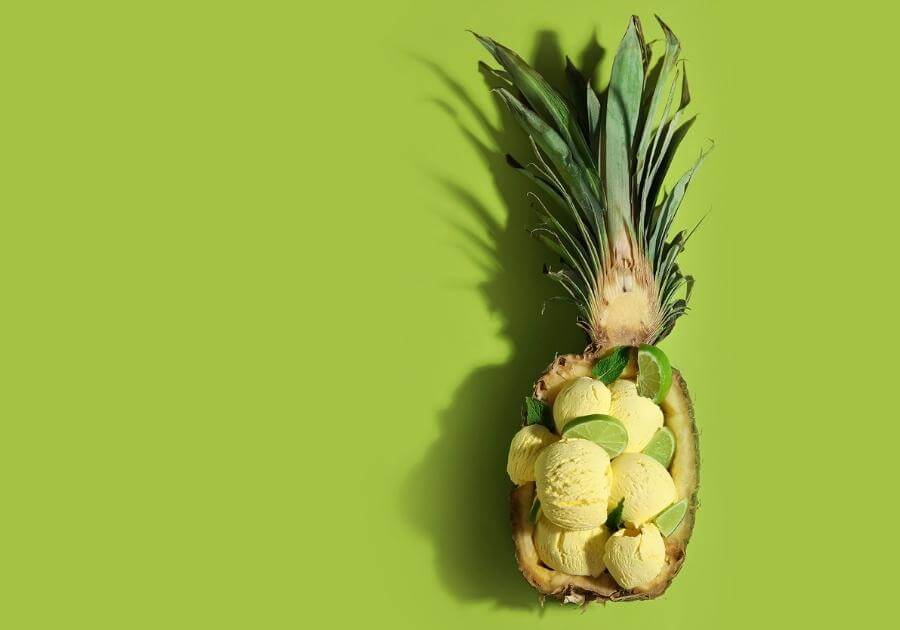 Vegan Coconut Pineapple Ice Cream: The Healthy Cool Treat