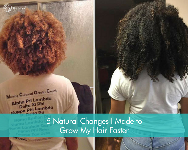 How I Grew My Natural Hair Hair La Vie