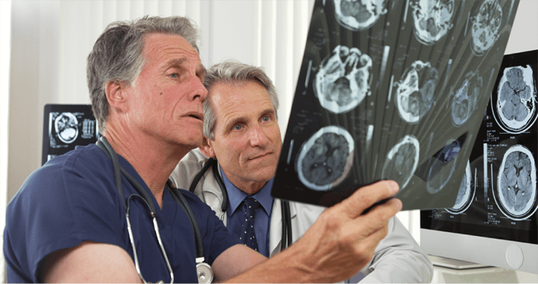 a doctor talking to a patient