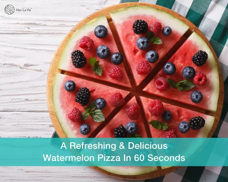 Beat The Heat In 60 Seconds With A Tasty And Healthy Watermelon Pizza Recipe