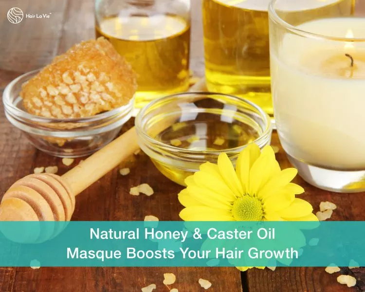 Boost Your Hair Growth With A Castor Oil & Honey Masque