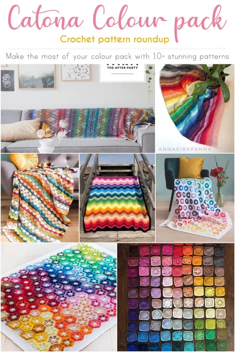 10+ Scheepjes Catona Colour Pack patterns