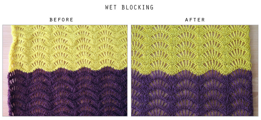 All About Blocking Crochet & Knits