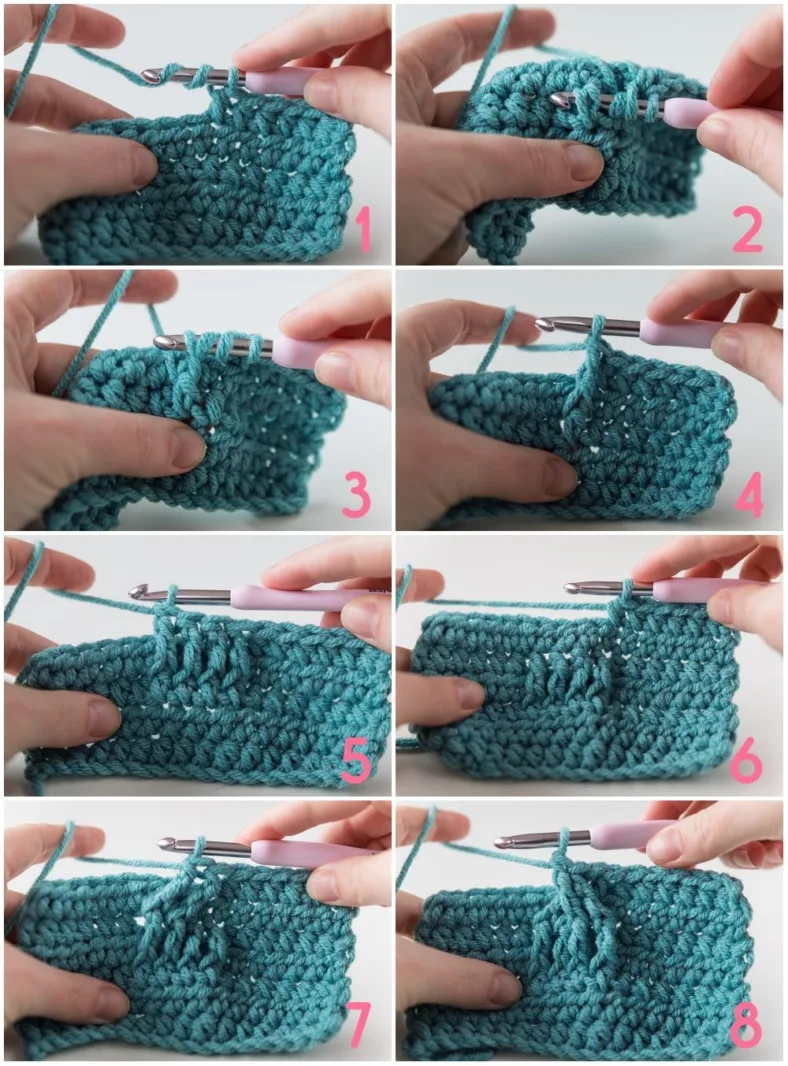 photo tutorial winding blanket 1-8