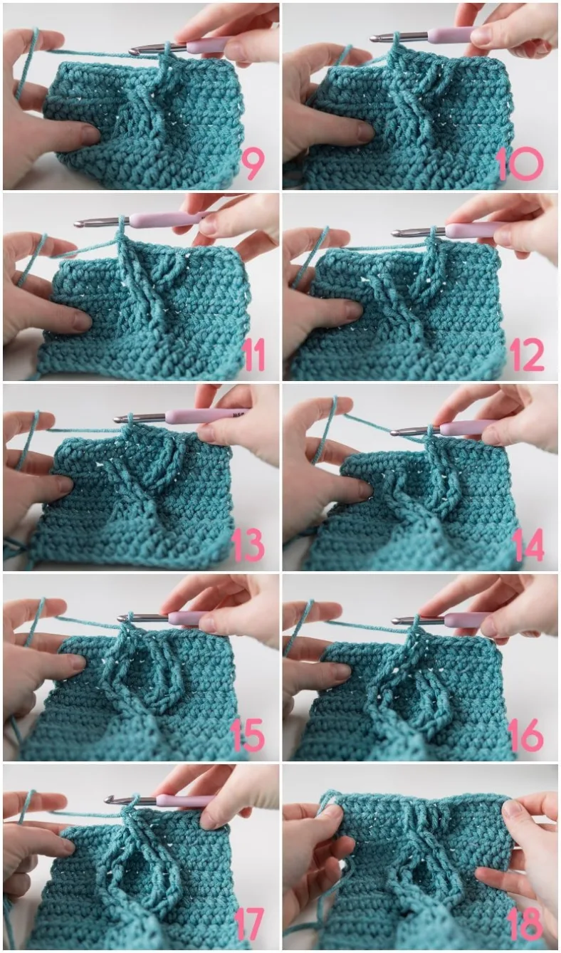 photo tutorial winding blanket 9-18