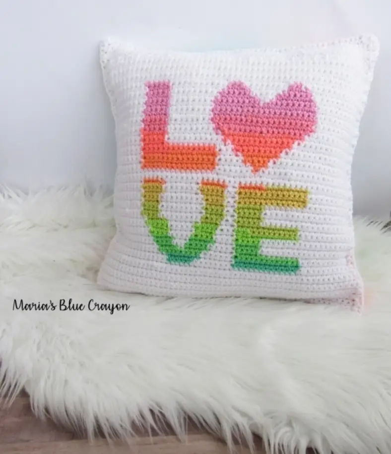 Valentines day crochet pattern 3