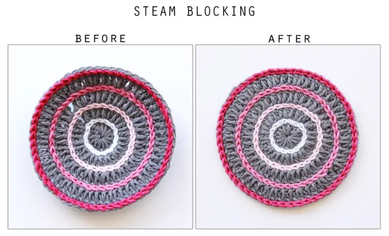 Steamblocking before and after header