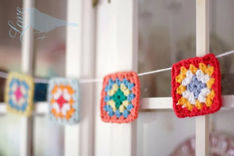 Granny Bunting squares