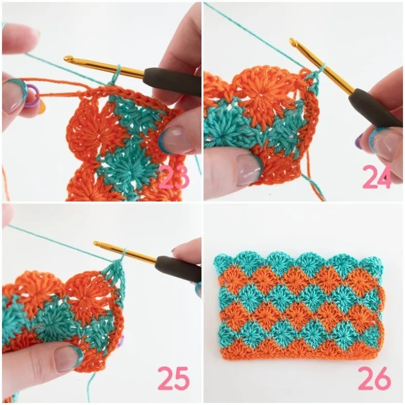 Catherine's Wheel Stitch Crochet Tutorial - I Like Crochet