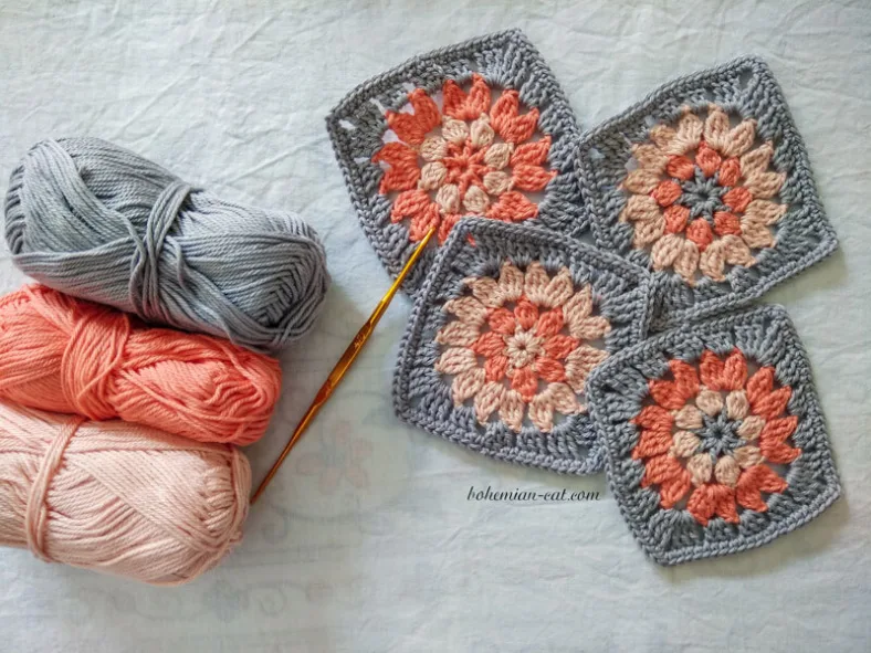 Different Granny Square Patterns