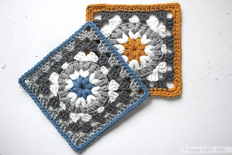 Triple Puff Square
