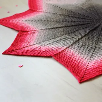 Raspberry Road Blanket
