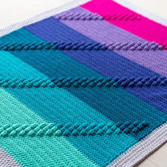 Bobble Track Play Blanket