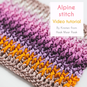Alpine stitch
