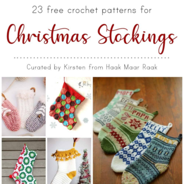 Free Christmas stocking crochet patterns