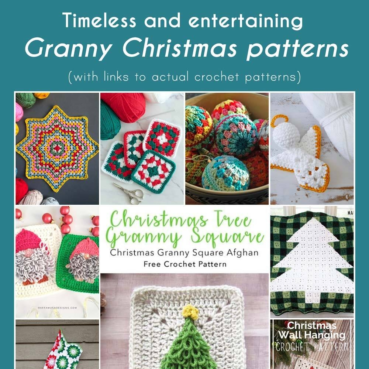 Timeless Christmas Granny Square patterns for crafters