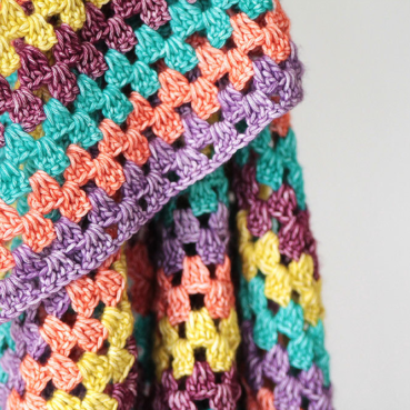 XL Granny Winter Shawl