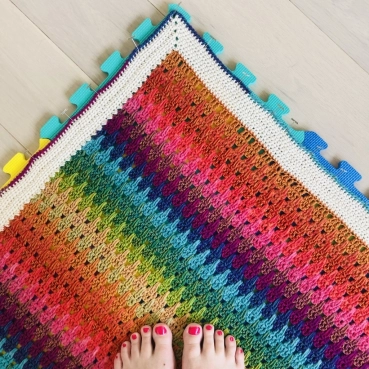 Larksfoot stitch tutorial