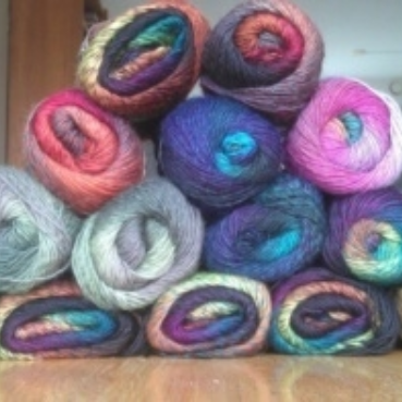 Ta-dah of the Drops Delight blanket