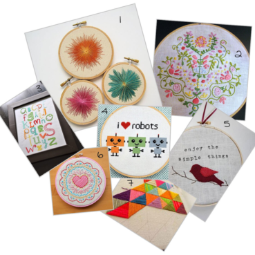 Pretty pins #7 Stitch it up