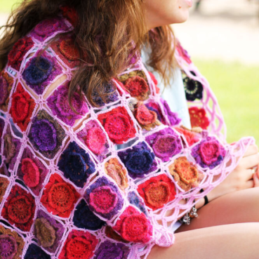 Ta-dah: Primrose blanket