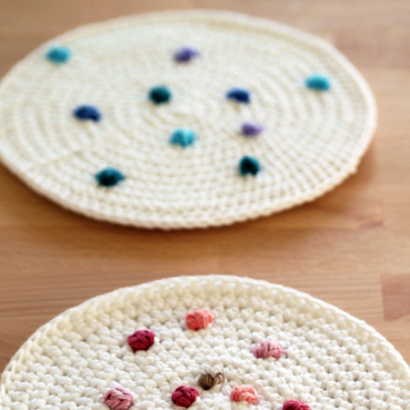 I made Sprinkle potholders!