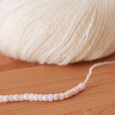 Een nieuw project: bruidssjaal