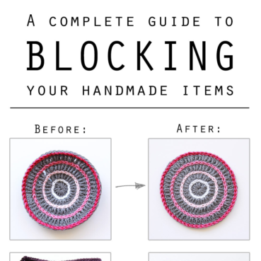 Blocken van haak- en breiwerk