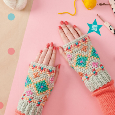 Hygge Embroidered Wristies