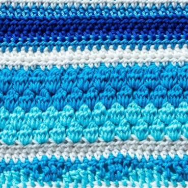 Baby Rainbow Sampler Blanket (part 2)