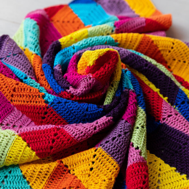 Catona kleuren voor de Colourful State of Mind deken