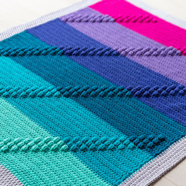 Bobble Track Play Blanket