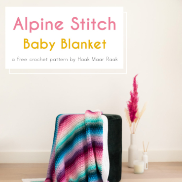 Alpine Stitch babydeken