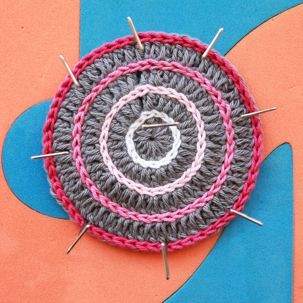 How to Spray Block: Free Tutorial for Crochet or Knit Pieces