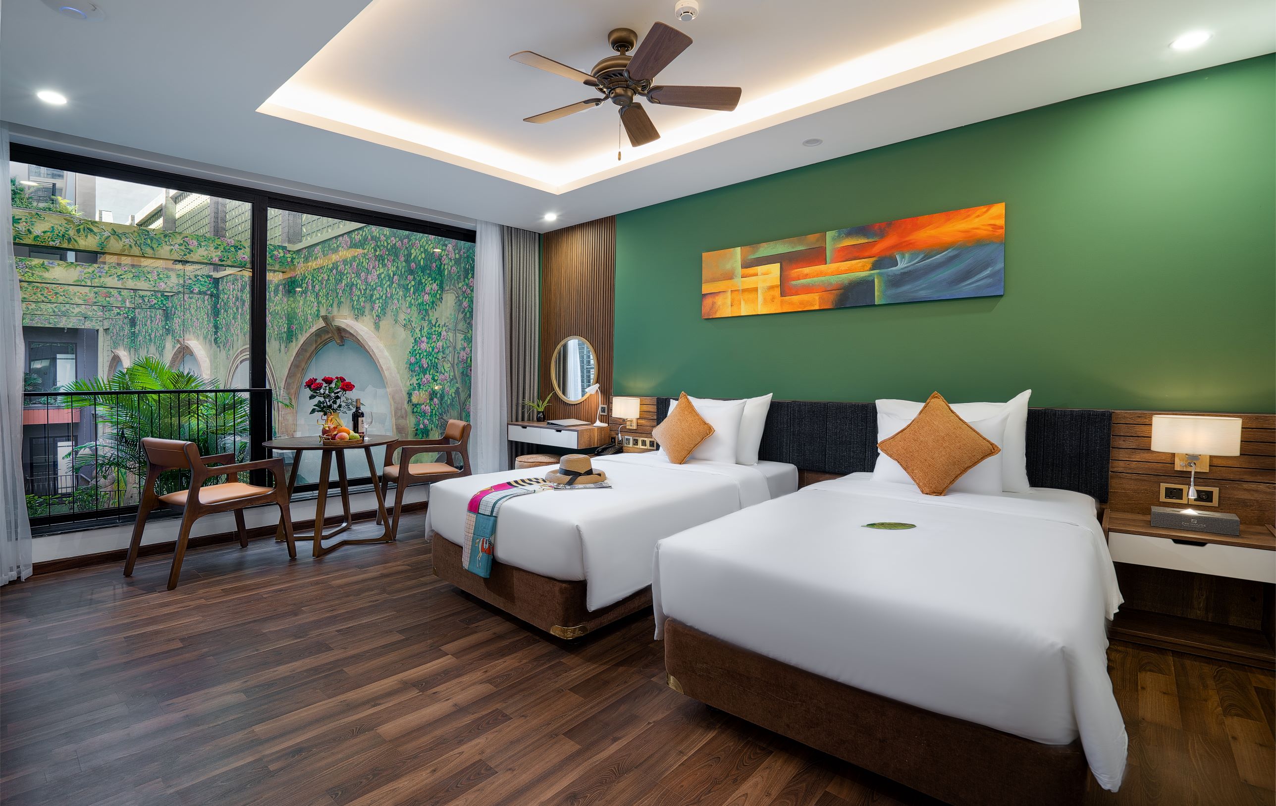 Hình ảnh phòng Studio Twin Room with Pool View