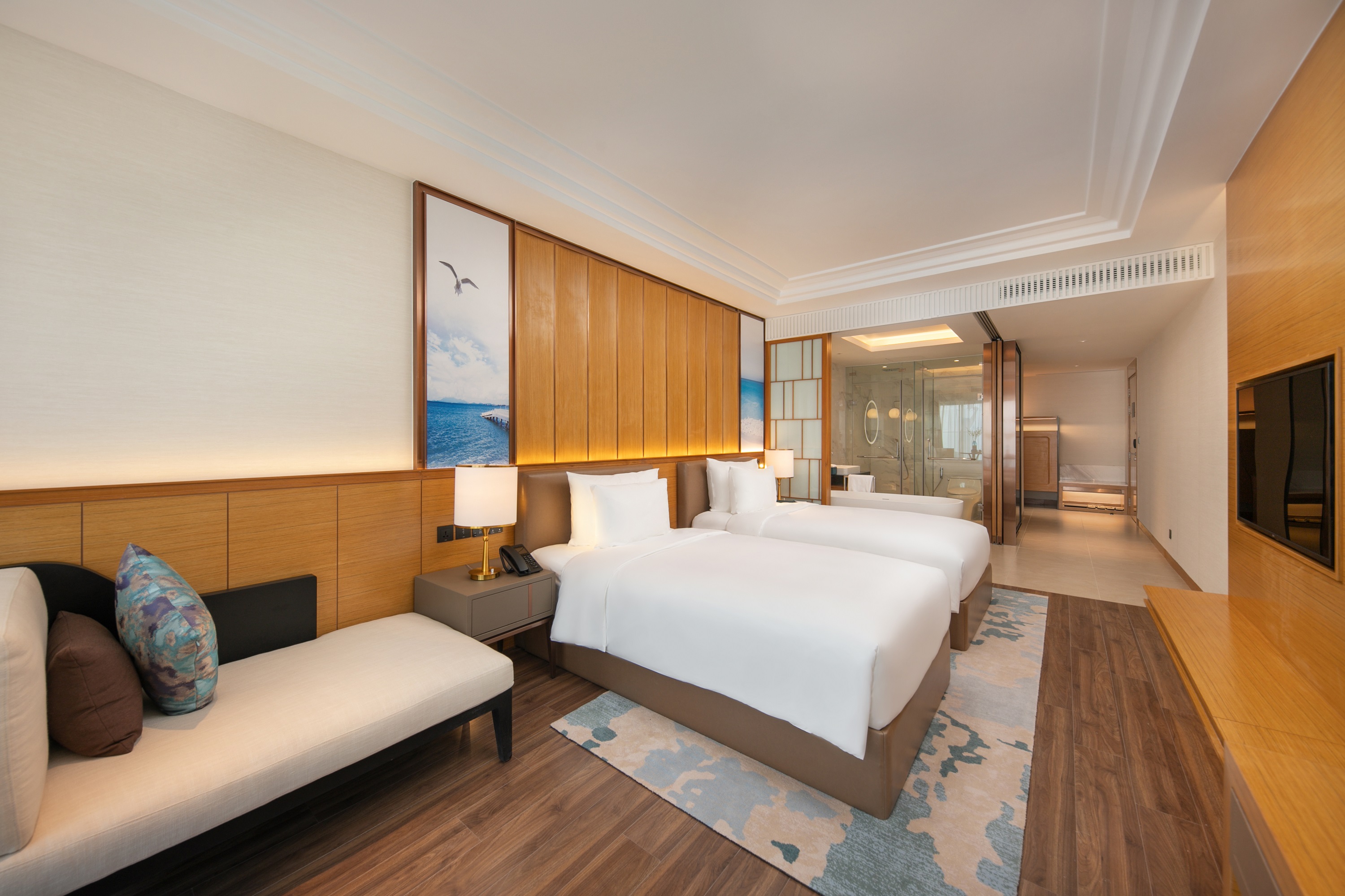 Hình ảnh phòng Premium Oceanview Twin